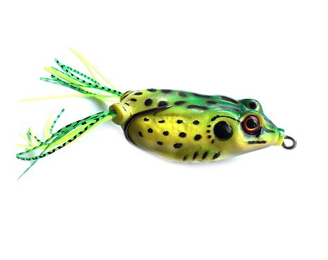 Floating Frog Surface Fishing Lure Weedless Action Pike Bass 11 Gram 55