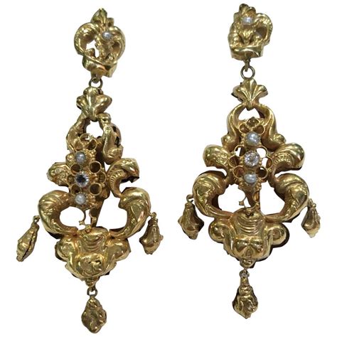 18th Century Earrings 39 For Sale At 1stdibs 18th Century Toledo