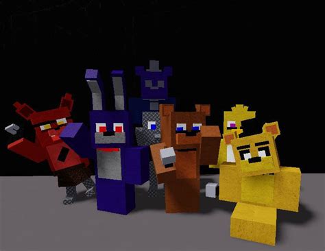 Five Nights At Freddys 1 Models Thing By Realag5 On Deviantart
