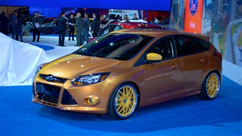 Customized Ford Focus St What Can Shiny Brown Do For You