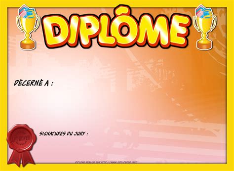 100% facile & gratuit ! Modele Diplome Brevet Vierge A Imprimer - exemple de diplome a imprimer gratuit | Modele diplome ...