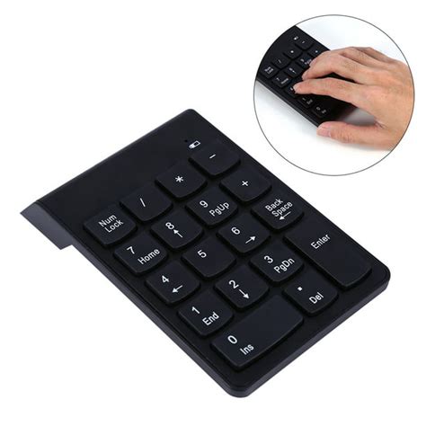 Tbest Usb Numeric Keypad Mini Number Pad Numpad 18 Keys Keyboard For