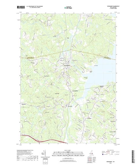 Mytopo Newmarket New Hampshire Usgs Quad Topo Map