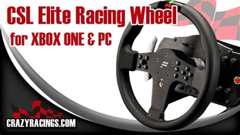 Fanatec Csl Elite Racing Wheel For Xbox One And Pc