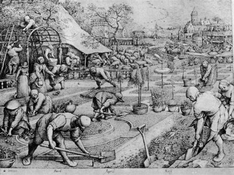 Drawing For The Four Seasons Spring Pieter Bruegel The Elder
