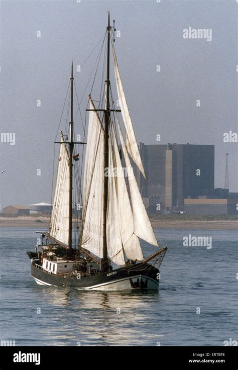 The Restored Twin Mast Dutch Sailing Barge The Albatros Seen Here