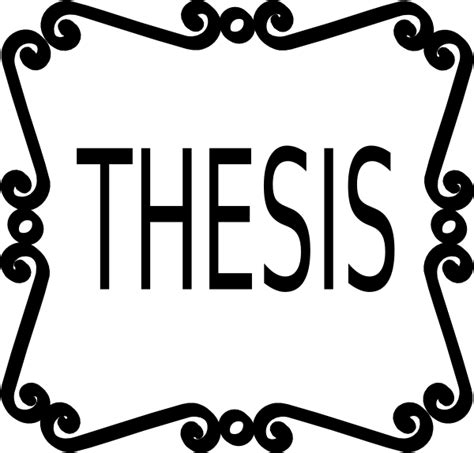 While there is a the following are examples of thesis statements pulled from the article 25 thesis statement examples that will make writing a breeze by j.birdwell branson. Free Thesis Statement Cliparts, Download Free Clip Art, Free Clip Art on Clipart Library