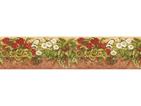 Floral Wallpaper Border Ns7722b