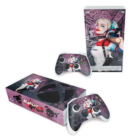 Xbox Series S Skin Arlequina Harley Quinn Pop Arte Skins