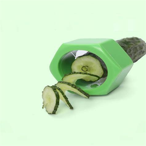 Creative Screw Cucumber Slicer Plastic Peeler Multi Purpose Vegetable