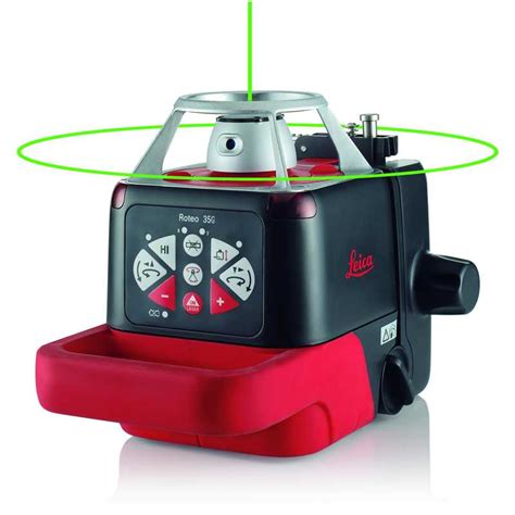 Leica Roteo 35g Green Beam Rotating Laser Level Smith Surveying Equipment