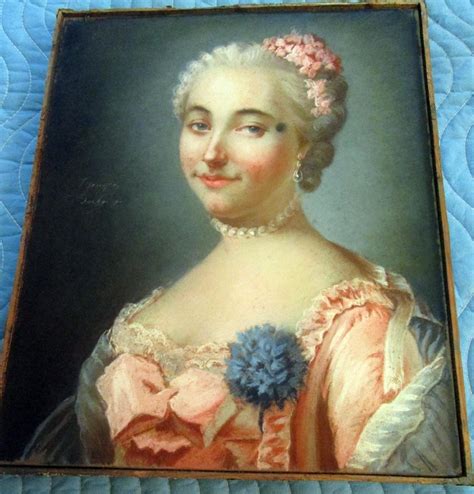 Portrait Of A Lady Late 18th Century French Pastel For