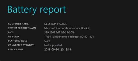 Replacing your laptop's battery isn't very difficult, but it'll depended upon the type of laptop you have. How to generate a battery report on Windows 10 OnMSFT.com ...