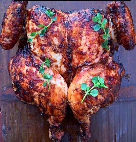 Roast Chicken With Herb Stuffing Come Grill With Me