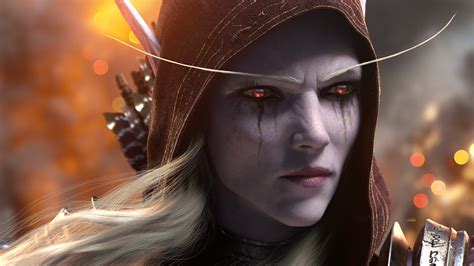 Sylvanas Windrunner World Of Warcraft Battle For Azeroth Wallpapers Hd Wallpapers Id 22332