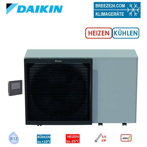 Daikin Altherma 3 M EBLA11D3W1 Luft Wasser Wärmepumpe Monoblock Heizen