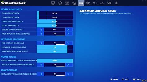 New Fortnite Double Movement Update Best Settings New Update Pc