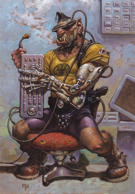 Shadowrun fifth edition character creation at character creation the shapeshifter chooses a metahuman form and pays for it with karma. Fantastic Non-SR Shadowrunesque Art Thread