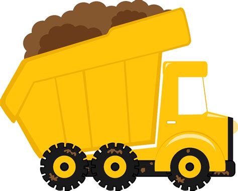 Download High Quality Dump Truck Clipart 3d Construction Transparent