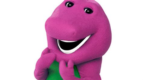 Cartoon Barney The Purple Dinosaur