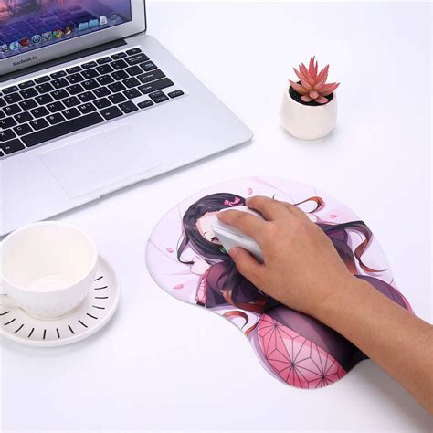Mua Boo Ace Nezuko Demon Slayer Kamado 3d Mousepads Anime Mouse Pads With Wrist Rest 2way Skin