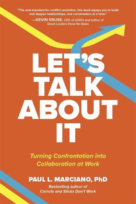 New Book Release Let S Talk About It By Dr Paul Marciano Love Flemington