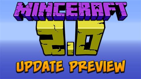 Minecraft 20 Update Preview Youtube