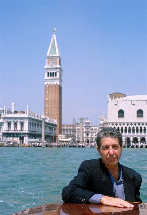 Leonard Cohen | Leonard cohen, Leonard, Venice
