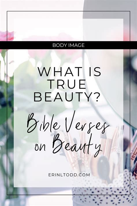 True Beauty Comes From Within Bible Verse Kropkowe Kocie