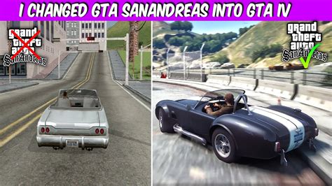 🔥 Get Gta 4 Graphics Mod Pack In Your Gta San Andreas Gta 4 Retexture