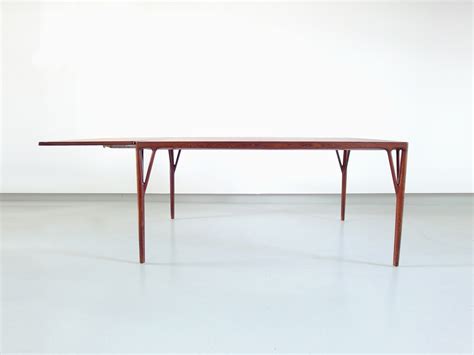 Helge Vestergaard Jensen Scuptural Dining Table With Extension Denmark 1957 Visavu Design