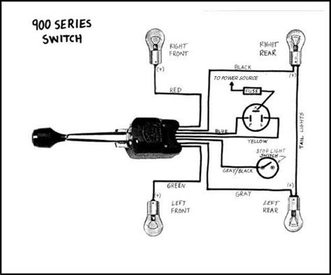 1953 56 Ford F100 Turn Signal Switch Wiring Diagram