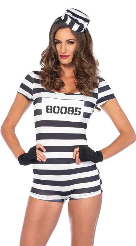 Convicted Cutie Prisoner Halloween Costume Halloween Prisoner Costume