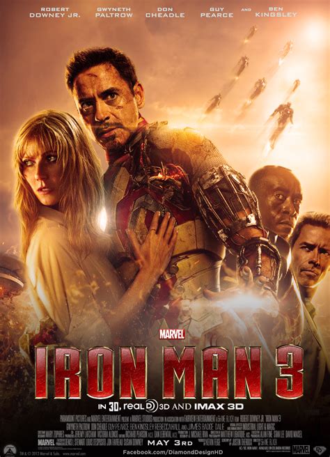 The first iron man movie was mediocre. Iron Man 3 (Fan Made) Movie Poster - Iron Man Fan Art ...