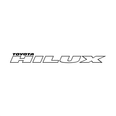 Toyota Hilux Name Decal Discontinued Decals