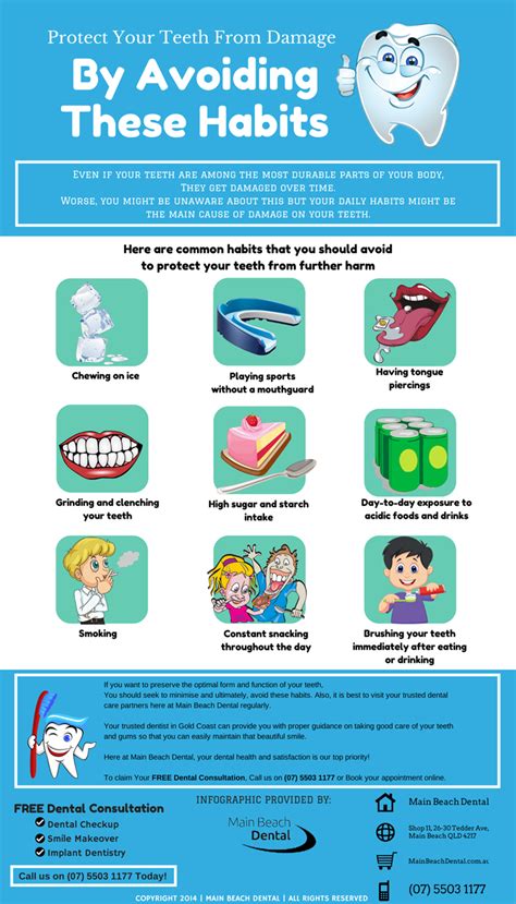 Protect Your Teeth From Damage By Avoiding These Habits