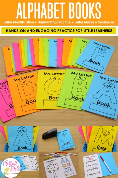 Preschool Alphabet Book Writing Practice Preschool Alphabet Mini Book