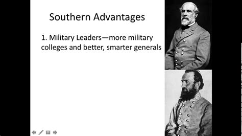 American History 1 Unit 7 Lesson 1 North Vs South Youtube