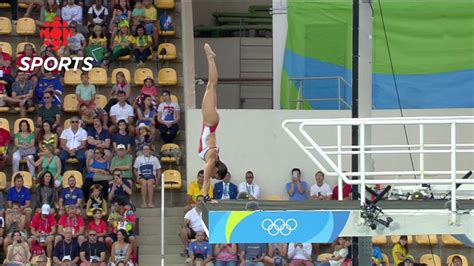 Meaghan Benfeito Wins Bronze In Womens Diving 10m Platform Rio 2016