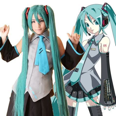 Buy Vocaloid Hatsune Miku Cosplay Costume Clothes