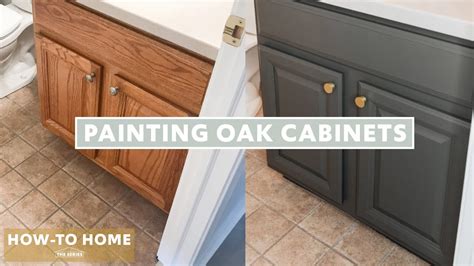 How To Paint Your Oak Cabinets Easy You