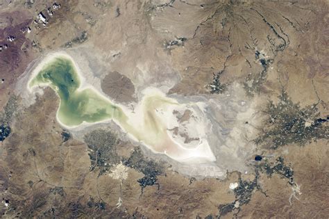 Satellite Images Of Lake Urmia