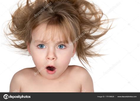 Portrait Of A Surprised Child Stock Photo By ©grashalex 179198628