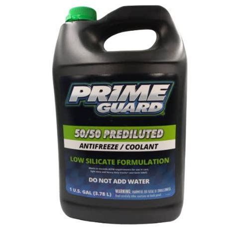 Prime Guard Prediluted Antifreeze 5050 Coolant 4 Litres Order And Buy