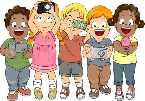 Kids Taking Pictures Clip Art 10 Free Cliparts Download Images On