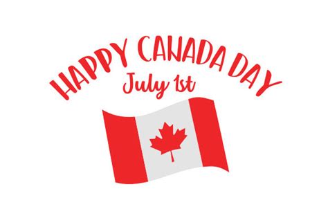 Happy Canada Day July 1st Svg Cut File By Creative Fabrica Crafts