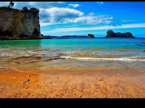 Pin By T On Beautiful Day Out New Zealand Beach Beautiful Places