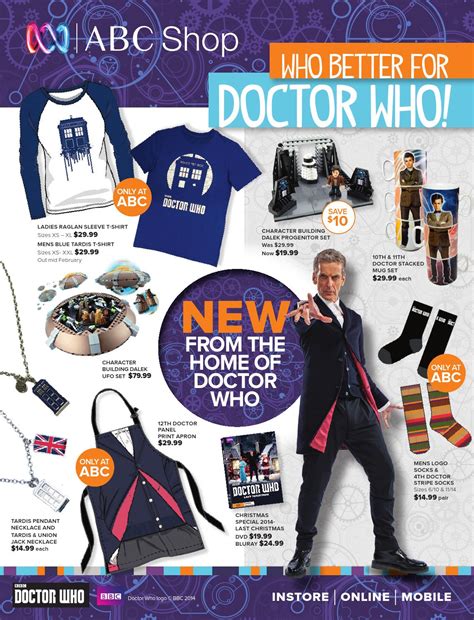 Who Better For Doctor Who Abc Shop February 2015 Catalogue By Abc