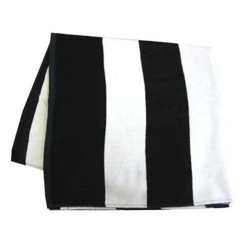 Amazon Com Black And White Stripe Beach Towel