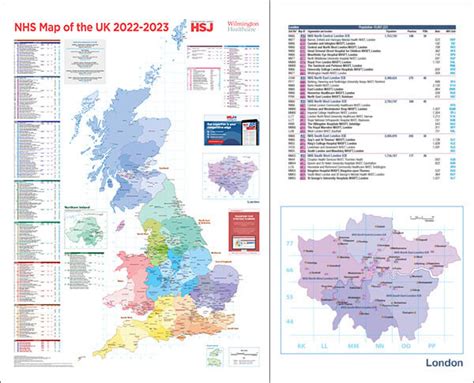 Nhs Map Of The Uk 2022 2023 Wilmington Healthcare